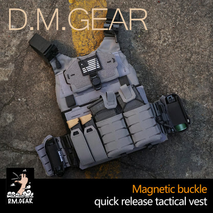 DMgear Magnetic Tactical Vest Molle Module Outdoor Vest Camouflage Quick Release