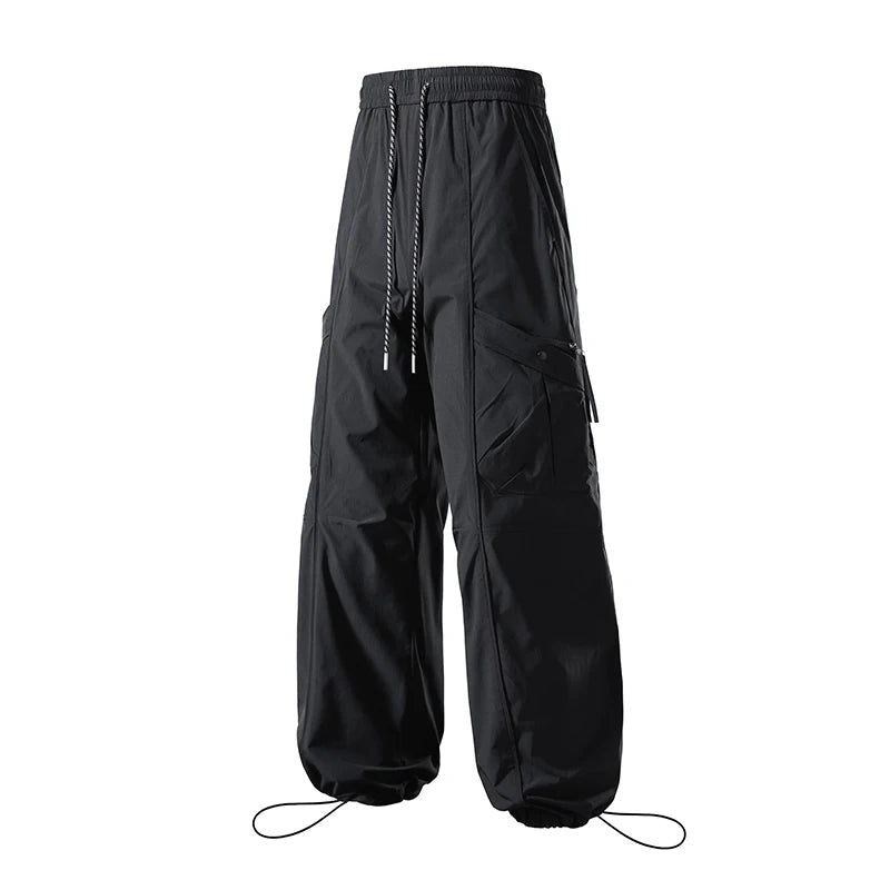 CHRLCK Unisex Hiking Pants Water Resistant Outdoor Joggers Stretchy Lightweight Quick Dry Trousers For Camping Fishing Climbing