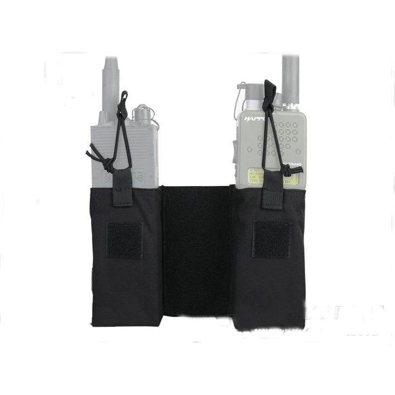 Emersongear For MBITR Radio Pouch Set For 148/152 Intercom Bag Pack Panel Outdoor Hunting Hiking Combat Sports EM8333