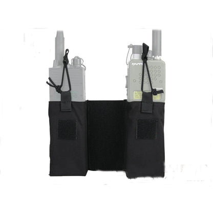 Emersongear For MBITR Radio Pouch Set For 148/152 Intercom Bag Pack Panel Outdoor Hunting Hiking Combat Sports EM8333