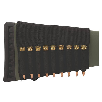 Cartridge Belt 9 Rounds Ammunition Package Nylon Tactical 9 Shells Rifle Buttstock Hold Outdoor Shooting Accessory Bag