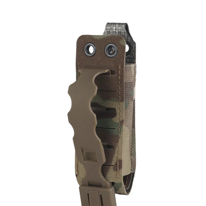 Elastic Pistol Mag Pouch 9MM Elastic 9mm Pistol Magazine Pouch Quick Access MOLLE Panel Airsoft Sidearm Organizer