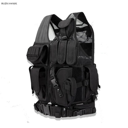 Tactical Vest Men Outdoor Hunting Waistcoat Airsoft Sport Paintball Body Armor