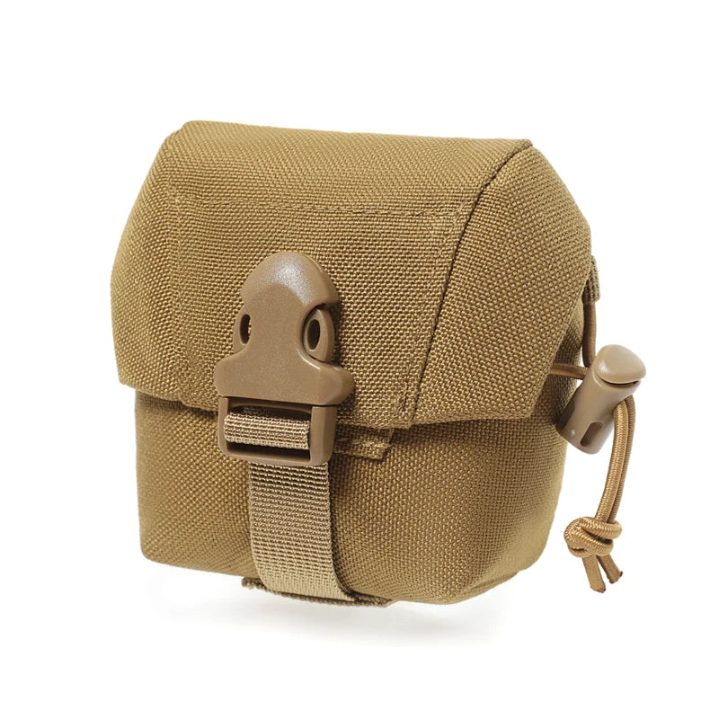 Tactical MOLLE Utility Pouch,Nylon Waist Storage Bag with Quick Release Buckle,Portable Accessory Pack for Binoculars,Daily EDC