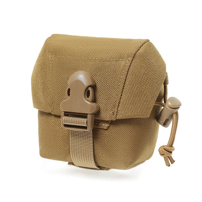 Tactical MOLLE Utility Pouch,Nylon Waist Storage Bag with Quick Release Buckle,Portable Accessory Pack for Binoculars,Daily EDC