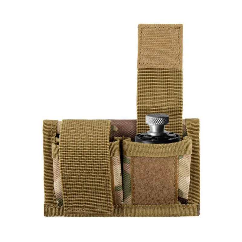 Tactical Speedloader Pouch Case Holder Nylon Tactical Double Speedloader Belt Universal Fit .357 .44 Most from .38 to .45 Colt