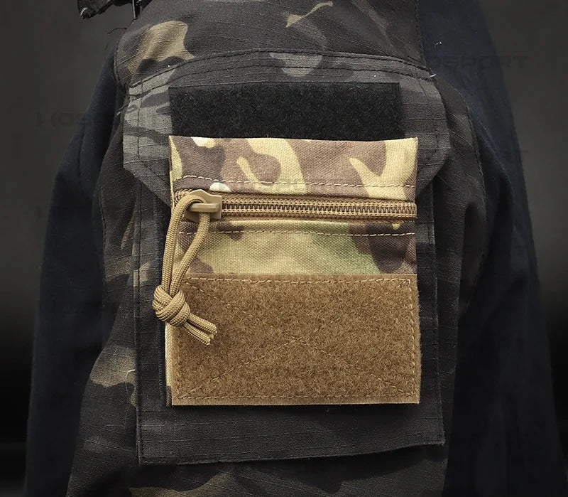 New Outdoor Micro Candy Pouch With Hook&Loop MK3 MK4 Vest Chest Rig Camouflage Portable Storage Camping  Accessories