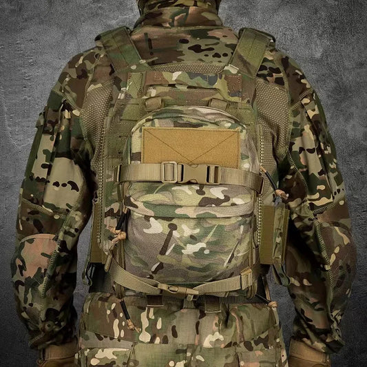 Outdoor Vest 1000D Nylon Bag Lightweight Waterproof Backpack MOLLE Accessory Bag Sports Backpack for Camping Hunting