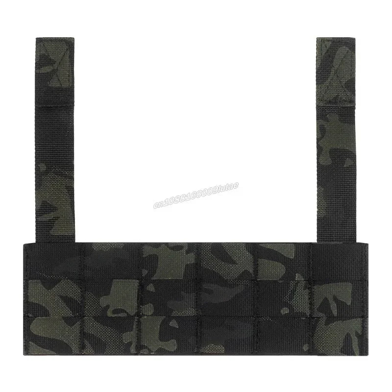 Tactical Front Panel Placard Conversion Adapter Quick Change Flaps Accessories Thorax MOLLE Vest AVS JPC Plate Carrier Airsoft