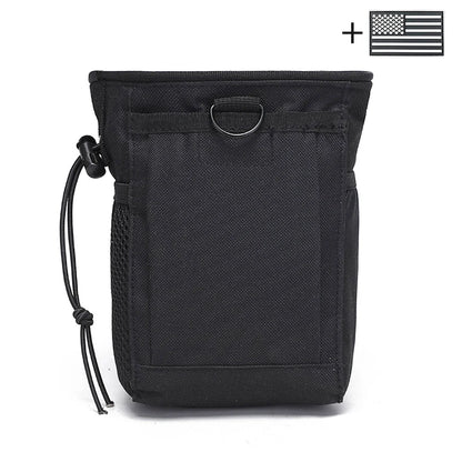 Rock Climbing Chalk Bag - Durable Nylon Waist Bag with Mesh Pocket and Drawstring Closure, Suitable for Outdoor Exploration
