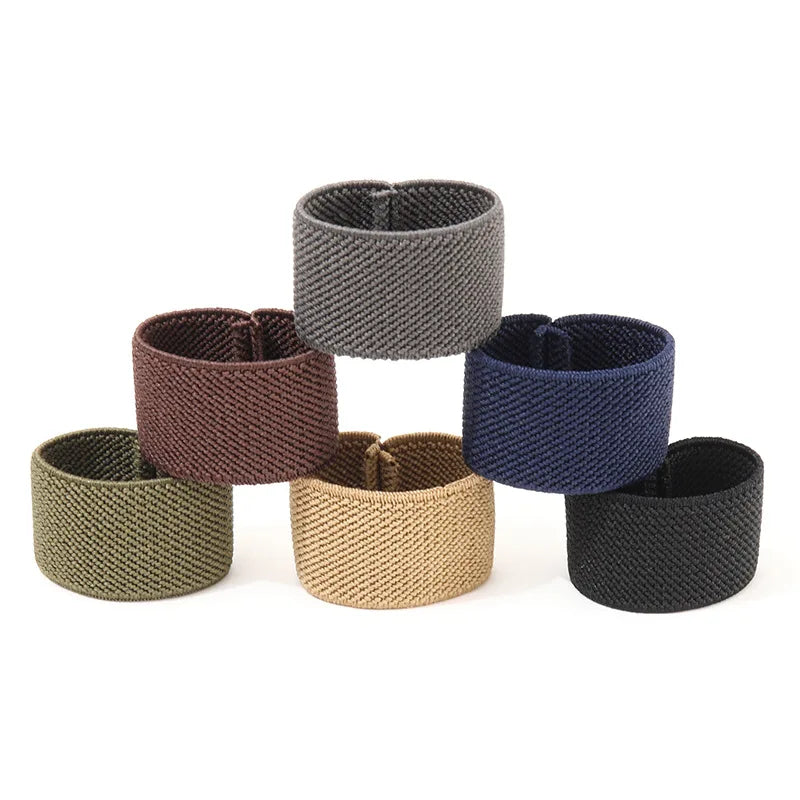 10 Pcs Elastic Belt Loop Holder Durable Belt Keepers Tactically Belt Holder Retainers Band Organizers for Service Belt