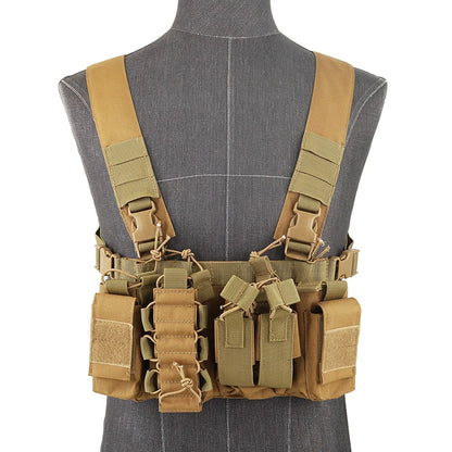 &AR15 M4 M16 AK47 HK416 D3 Tactical Vest CS Wargame Body Vest Outdoor Chest Rig Vest For Airsoft Hunting Sport