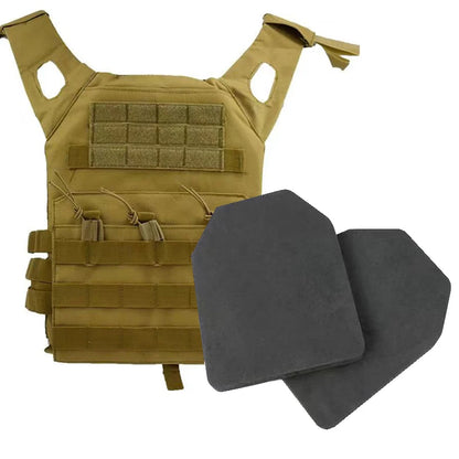 JPC Molle Plate Carrierr Lightweight Tactical Vest With EVA Foam Board CS Game Jungle Security Equipment Wearing Hunting Vest