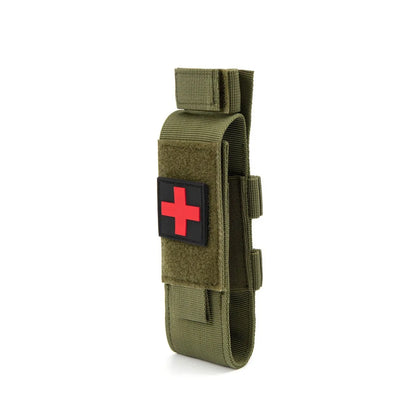 Outdoor Tourniquet Bag Outdoor Survival Portable Hanging Bag First Aid Scissors Accessory Pouch Tools Bag For Hunting Camping