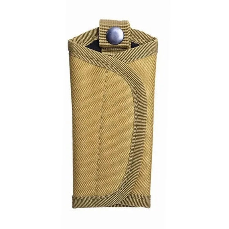 Outdoor Key Holder EDC Tool Pouch Tactical Key Keeper Waist Bag Keychain Small Pocket Foldable Hiking Camping Hunting Key Wallet