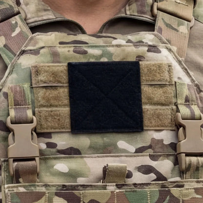 Hook and Loop Tacticals Molles Panel for Insignias Patches Tacticals Patches Display Board Molles Strips Hunting Accessories