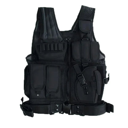 Adjustable Combat Body Armor Vests Molle Tactical Vest Security  Security Hunting Army Outdoor CS Game Airsoft Training Jacket