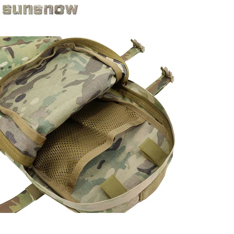Outdoor Sports Vest With Bag MOLLE Multi purpose MBSS Modular Expansion Water Bag Pack
