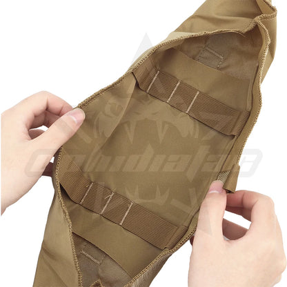 Outdoor vest expansion lower abdomen medical kit large capacity portable quick release FC first aid kit