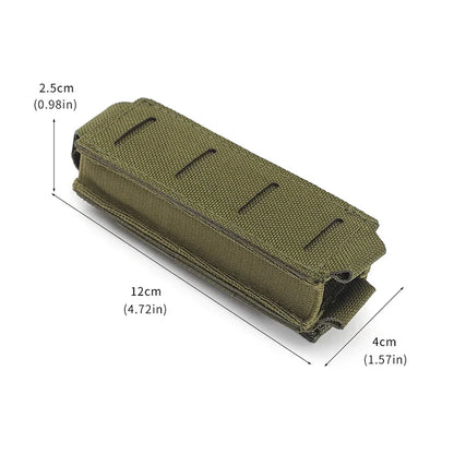 OPHIDIAN Laser Cut Mole 9mm Magazine Pouch for Gk 17 M9 Single Magazine Pouch Flashlight Pouch Knife Holster Hunting Gear