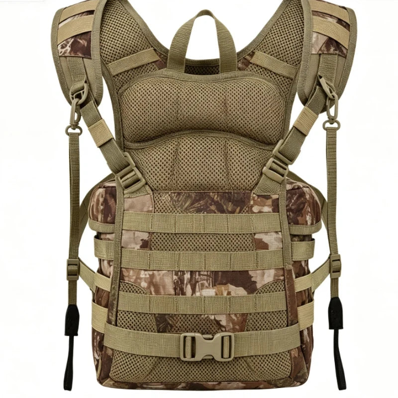 Multifunctional Camo Tactical Chest Bag, Portable Waist Pack for Telescope Rangefinder Storage, Waterproof Wear-resistant Crossb