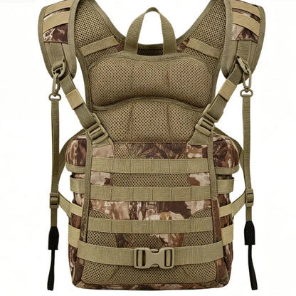 Multifunctional Camo Tactical Chest Bag, Portable Waist Pack for Telescope Rangefinder Storage, Waterproof Wear-resistant Crossb