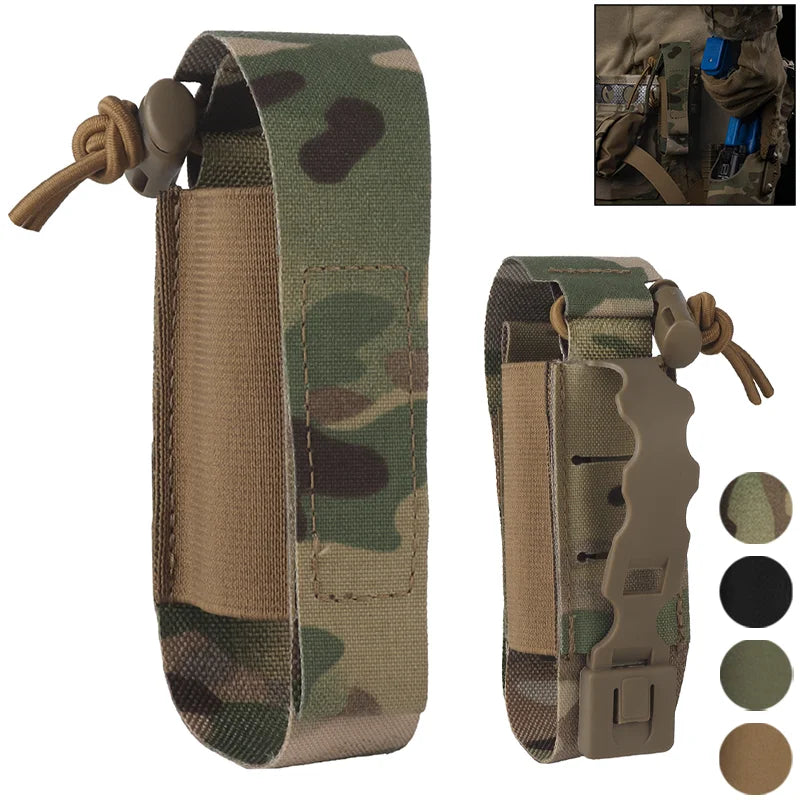 Multi-purpose Shock Grenade Pouch Multi Role Shock Grenade Pouch MOLLE Panel Secure Closure Airsoft Training Gear Accessory