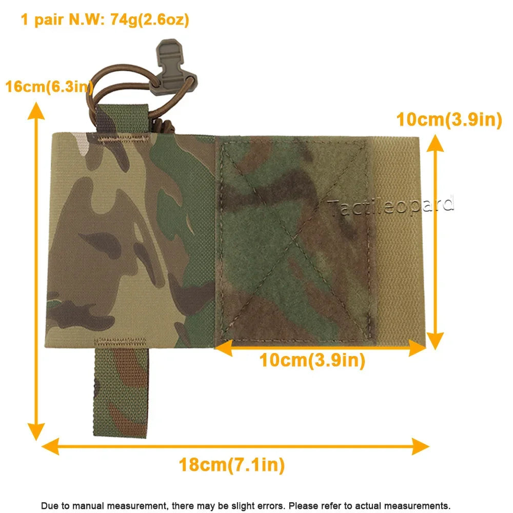 Wingman Pouch AR M4 5.56 Magazine Tactical Elastic MBITR Radio Holder Style Simple Elastic Rope Walkie-Talkie Bag FCPC Side Pack