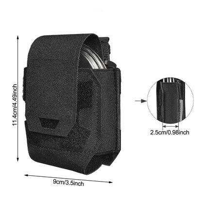 Shackles Holder Tactical Handcuffs Molle Pouch Shackles Case Universal Holster Quick Release Standard Cuffs for Vest