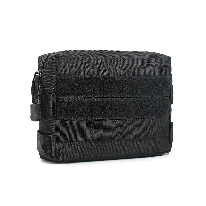 Multifunctional Tactical Pouch EDC Tool Storage Kit with Molle System for Mobile Phone Case Bag Hunting Exploration Hike