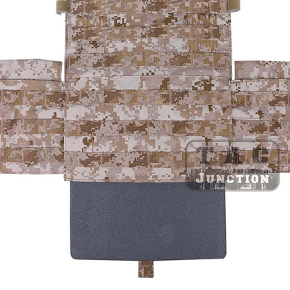 Emersongear LBT-6094A Men's AOR1 Color Tactical Combat Vest MOLLE Plate Carrier with Pouches for Military And Outdoor Use