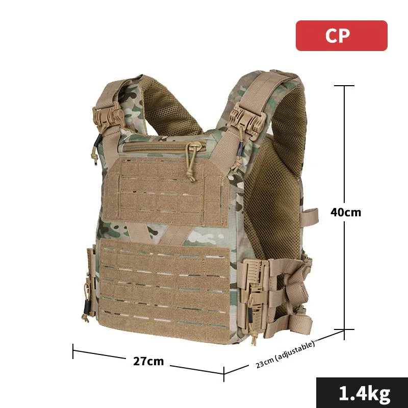  Tactical Vests Modular Quick Release Molle CS Vest Protective Plate Carrier Hunting Vest Hunting Equipments