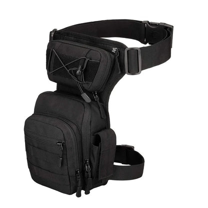 Hunting Leg Bag Molle Adjustable Waist Leg Bag Durable Fabric Cycling Hiking Outdoor Hunting Men's Practical Hip Bag