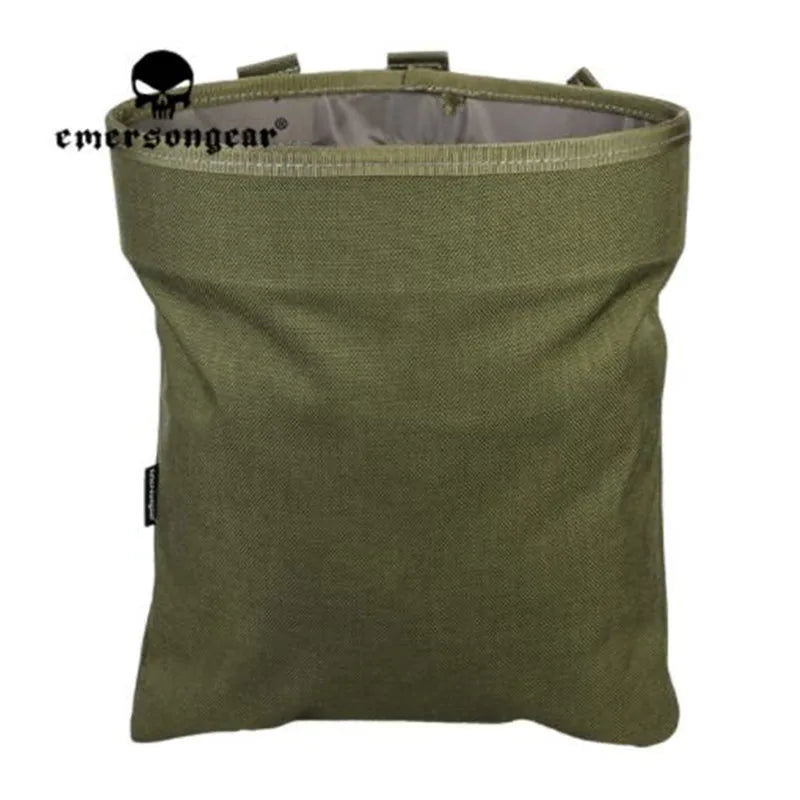 Emerson Tactical Drop Pouch CQC Foldable Dump Bag MOLLE Utility Organizer Hunting EDC Belt Pocket Sport Outdoor Combat