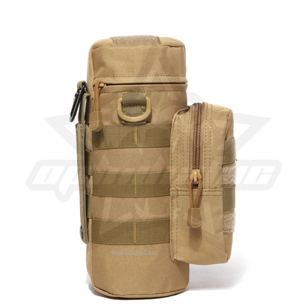 OPHIDIAN Portable Water Bottle Bag Water Bottle Holder Molle Water Bottle Bag Suitable for Outdoor Camping Hiking Fishing