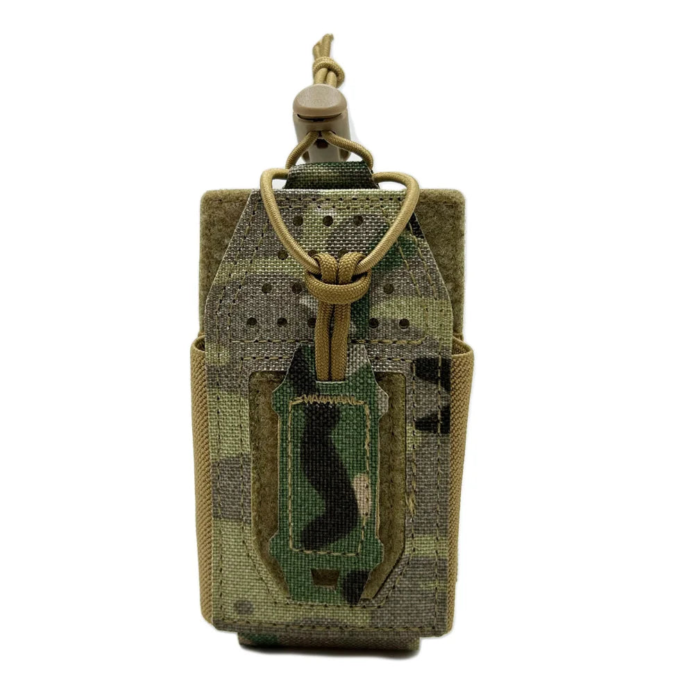 Tactical Radio Pouch Molle Walkie-talkie Radio Pouch Nylon Duty 5.56Magazine Tool Interphone Pouch Hunting Accessories Bag