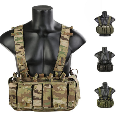 Emersongear For MF Style UW IV Chest Rig Molle Hunting Vest with Multi-pockets For EDC Tools Sports Outdoor EM7329