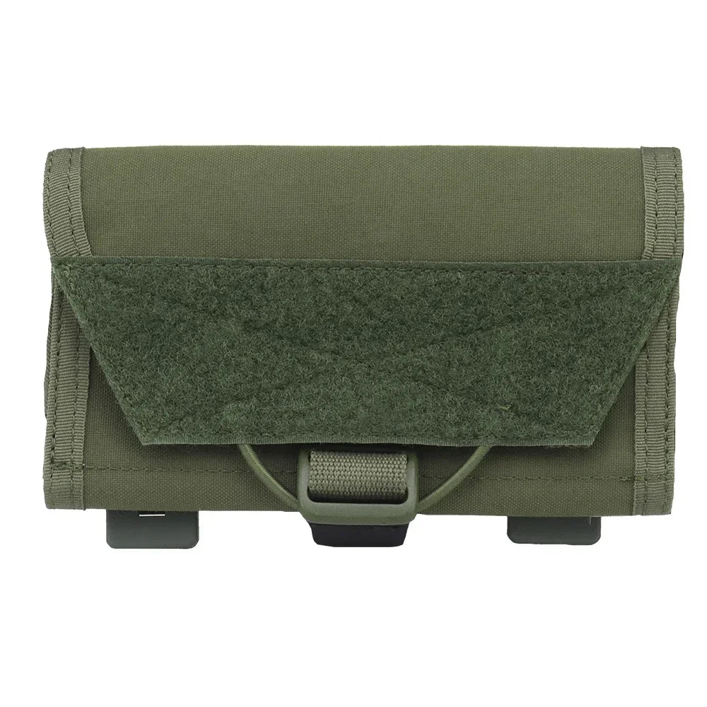 Tactical Molle Pouch Quick Release Navigation Pouch GPS Phone Holder for Outdoor Vest Gear System Essentials package
