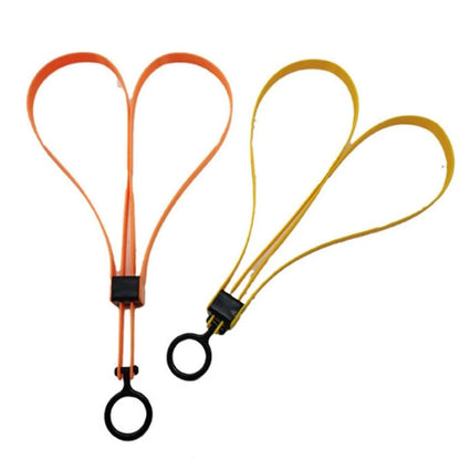 Heavy Duty Plastic Cable Tie Handcuffs Adjustable Tension One-Time Use Zip Tie Cuffs High Tensile Strength Serrated Design