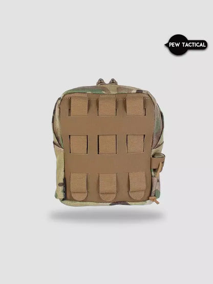 PEW TACTICAL Zipper Miscellaneous Bag Ferro Style General Purpose Pocket - 6x5 Molle Belt Night Vision Camera Accessory Bag PH81