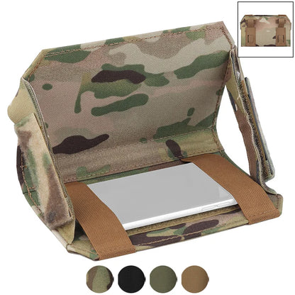 MOLLE Front Panel Phone Navigation Pouch Utility Organizer Phone Pouch for Outdoor Airsoft Vest Gear Essentials