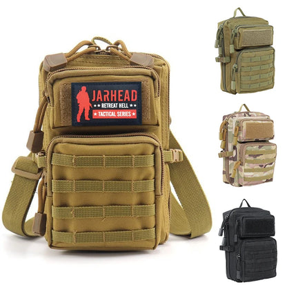 Tactical Molle Utility Mini Backpack Outdoor Camping Tool Bag Phone Pouches EDC Waist Pouch Medical IFAK Pack