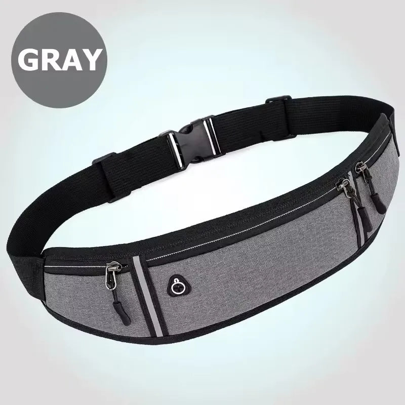 Professional Running Waist Bag Sports Belt Pouch Mobile Phone Case Men Women Hidden Pouch Gym Sports Bags Running Pack