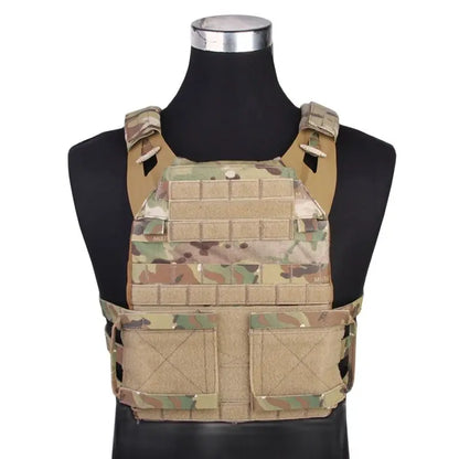 Emersongear Hunting Vest Assault Jum Plate Carrier Dummy Guard Body Armor Combat Hiking Camping Nylon Sports Outdoor