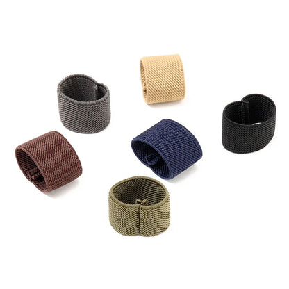 10 Pcs Elastic Belt Loop Holder Durable Belt Keepers Tactically Belt Holder Retainers Band Organizers for Service Belt