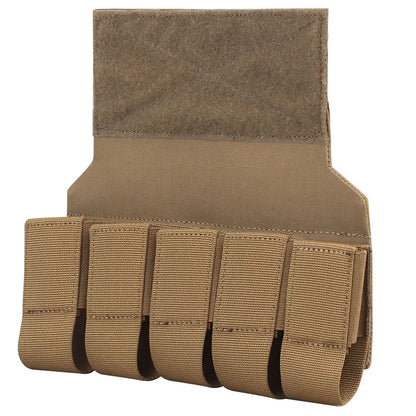 M203 Grenade Sub Pouch 5 Round 40MM Banger Hanger Chest Rig Abdominal Tactical Vest Plate Carrier Accessories