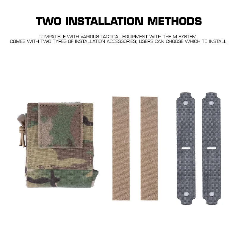 Tactical Foldable Magazine Dump Pouch Drop Pouch MOLLE Waist Tool Sundries Bag Hunting Accessories