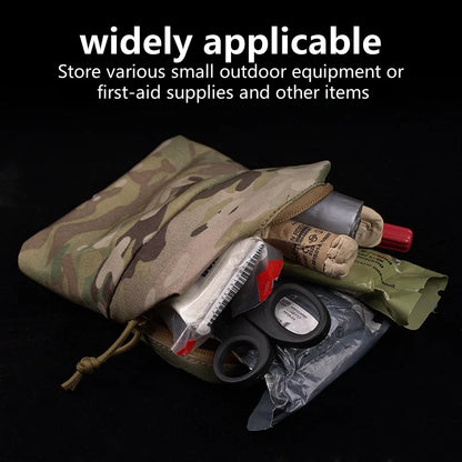 Multi Functional Universal Miscellaneous Storage Bag 6X5 Emergency Supplies Small Outdoor Equipment Storage MOLLE System