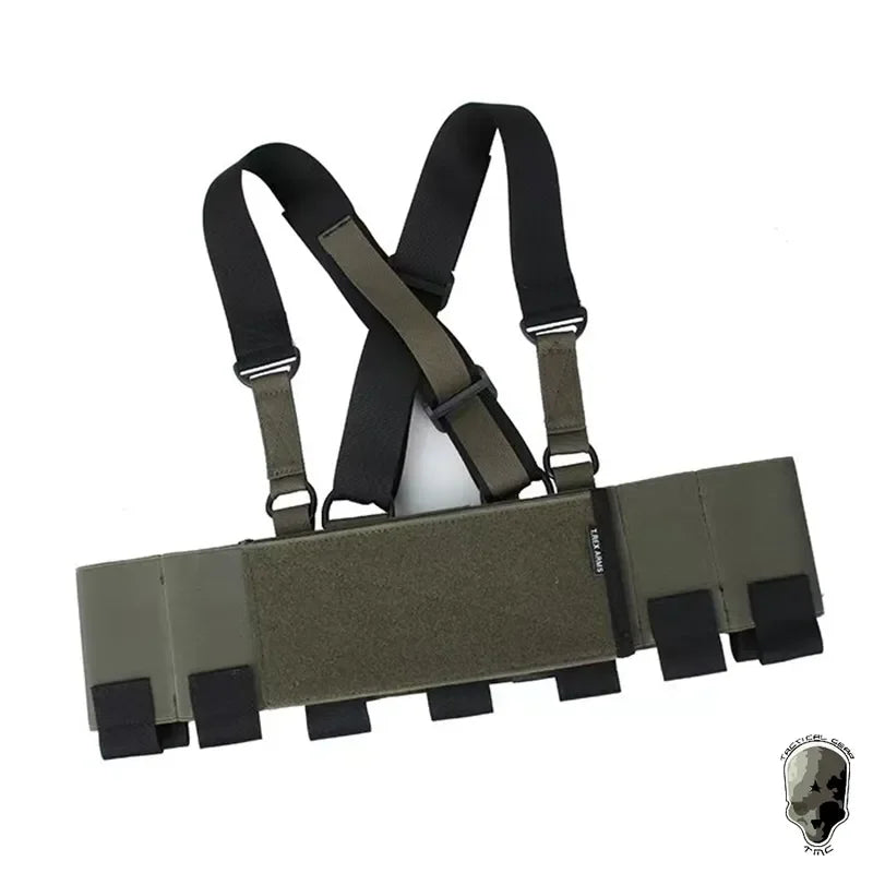 TMC Lightweight Low Visibility RD Chest Rig w/ 5.56 Mag Pouch Citizen Urban Tactical Gear TMC3533