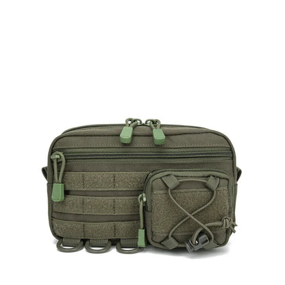 Molle Tactical Waist Bag Men Multifunctional Fanny Pack Outdoor Hip Belt Bag Portable Phone Pouch for Camping Climbing Hiking